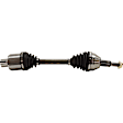Front, Driver and Passenger Side Axle Assembly - Set of 2