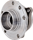 Front and Rear, Driver and Passenger Side Wheel Hub, 5 Lugs, With Bearing