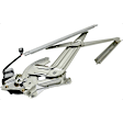 Rear, Driver and Passenger Side Power Window Regulator, With Motor
