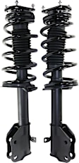 Front, Driver and Passenger Side Fully Loaded Strut, FWD
