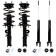 Front and Rear, Driver and Passenger Side Shock and Fully Loaded Strut