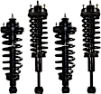 Front and Rear, Driver and Passenger Side Fully Loaded Strut, RWD