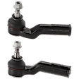 Front, Driver and Passenger Side, Outer Tie Rod End