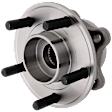 4-Wheel Set Front and Rear Wheel Hub, 5 Lugs, With Bearing, AWD, 5 x 4.25 in. Bolt Pattern