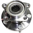2-Wheel Set Front and Rear Wheel Hub, 5 Lugs, With Bearing, AWD, 3.5L, 6Cyl, Includes (2) Wheel Hub and (2) Wheel Hub Repair Kit