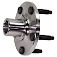 2-Wheel Set Front and Rear Wheel Hub, 5 Lugs, With Bearing, AWD, 3.5L, 6Cyl, Includes (2) Wheel Hub and (2) Wheel Hub Repair Kit