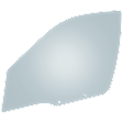 Front, Driver and Passenger Side Door Glasses, Green Tint, Replaces NAGS No. DD08626GTN, DD08627GTN
