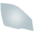 Front, Driver and Passenger Side Door Glasses, Green Tint, Replaces NAGS No. DD08626GTN, DD08627GTN