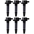 2017 Ford Mustang - Ignition Coil, Set of 6, 6 Cyl 3.7L