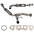 Driver and Passenger Side Catalytic Converter, 3.5L, 6Cyl, Federal EPA Standard, 46-State Legal (Cannot ship to CA, CO, NY or ME), Direct Fit