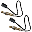 After Catalytic Converter, Front and Rear Oxygen Sensors 4-wire