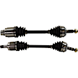 2008 Honda Civic - Front, Driver and Passenger Side Axle Assembly, 1.3L 4Cyl