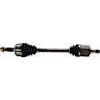 Front, Driver and Passenger Side Axle Assembly - Set of 2, 2.4L, 4Cyl
