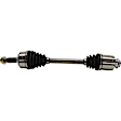 Front, Driver and Passenger Side Axle Assemblies, Automatic Transmission, V6 3.5L Engine