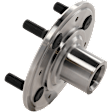 2-Wheel Set Front, Driver and Passenger Side Wheel Hubs, without Bearing, 4 x 3.94 in. Bolt Pattern