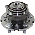Front and Rear, Driver and Passenger Side Wheel Hub, 5 Lugs, With Bearing, FWD, 3.5L, 6Cyl