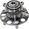 Rear, Driver and Passenger Side Wheel Hub, 5 Lugs, With Bearing