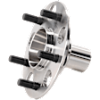 Rear, Driver and Passenger Side Wheel Hub, 5 Lugs, Without Bearing, 2.4L, 4Cyl