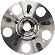 Rear, Driver and Passenger Side Wheel Hub, 5 Lugs, Without Bearing, 2.4L, 4Cyl