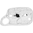 Sedan Front, Driver and Passenger Side Power Window Regulator, With Motor
