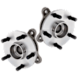 2016-2020 Lexus IS300 - Front, Driver and Passenger Side Wheel Hub, 5 Lugs, With Bearing, AWD