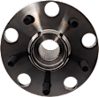 Front and Rear, Driver and Passenger Side Wheel Hub, 5 Lugs, With Bearing, AWD