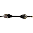 2014 Nissan Maxima - Front, Driver and Passenger Side Axle Assembly, 3.5L 6Cyl