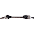 Sedan Front, Driver and Passenger Side Axle Assembly - Set of 2, 2.5L, 4Cyl