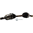Front, Driver and Passenger Side Axle Assembly, 2.5L Engine, Automatic Transmission