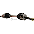 Front, Driver and Passenger Side Axle Assembly, 2.5L Engine, Automatic Transmission