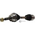 2007 Nissan Murano - Front, Driver and Passenger Side Axle Assembly, All Wheel Drive, AWD, 3.5L 6Cyl