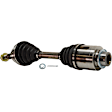 2007 Nissan Murano - Front, Driver and Passenger Side Axle Assembly, All Wheel Drive, AWD, 3.5L 6Cyl