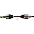 Front, Driver and Passenger Side Axle Assembly - Set of 2 4WD