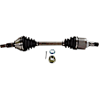 Front, Driver and Passenger Side Axle Assembly - Set of 2 AWD, 3.5L, 6Cyl