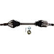Front, Driver and Passenger Side Axle Assembly - Set of 2 AWD, 3.5L, 6Cyl