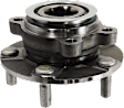 Front, Driver and Passenger Side Wheel Hub, 5 Lugs, With Bearing, 2.5L, 4Cyl