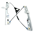 Front, Driver and Passenger Side Power Window Regulators, without Motors