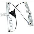 Front, Driver and Passenger Side Power Window Regulators, without Motors
