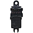Rear, Driver and Passenger Side Window Switches, Black