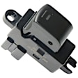 Rear, Driver and Passenger Side Window Switches, Black