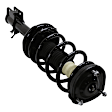 Front and Rear, Driver and Passenger Side Fully Loaded Strut, Without Self Leveling Suspension