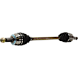 Front, Driver and Passenger Side Axle Assembly - Set of 2