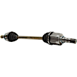 Front, Driver and Passenger Side Axle Assembly - Set of 2