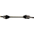Front, Driver and Passenger Side Axle Assembly - Set of 2
