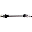 Front, Driver and Passenger Side Axle Assembly - Set of 2