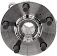 Rear, Driver and Passenger Side Wheel Hub, 5 Lugs, With Bearing, AWD