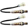 Before Catalytic Converter, Driver and Passenger Side Oxygen Sensors, 4-wire