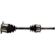 Front, Driver and Passenger Side Axle Assembly - Set of 2 4WD