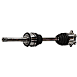 Front, Driver and Passenger Side Axle Assembly - Set of 2 4WD