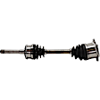Front, Driver and Passenger Side Axle Assembly - Set of 2 4WD